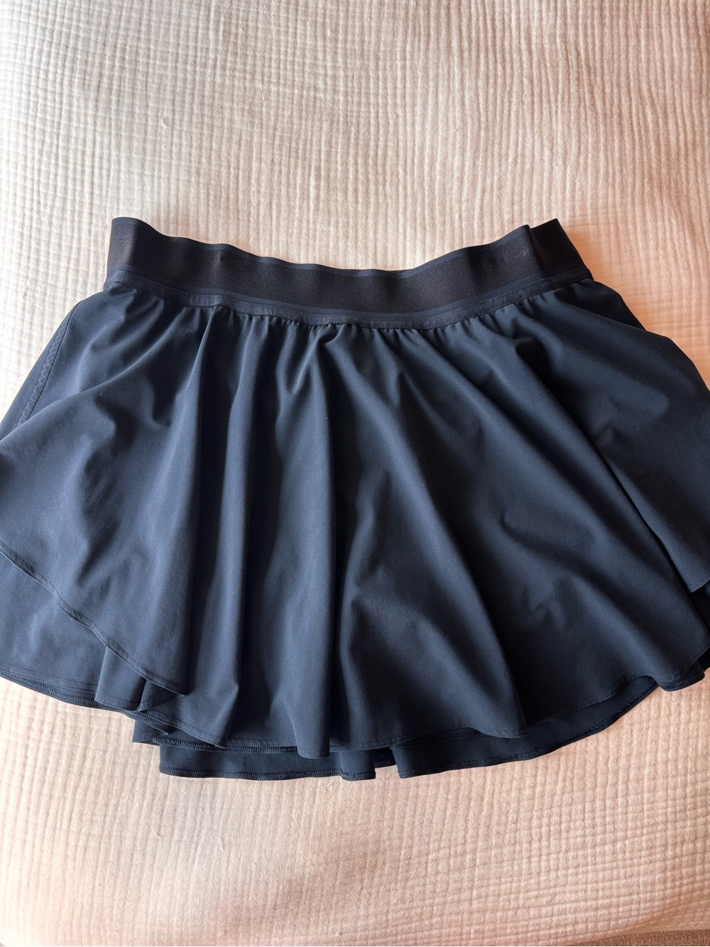 lululemon athletica Navy Tennis Skirt with Built-In Shorts - Picture 2 of 3